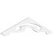 Ekena Millwork Pitch Northwest Architectural Grade PVC Gable Pediment, 48"W x 10"H x 1"P (5/12) GPP048X010X100NOR - alternate 1